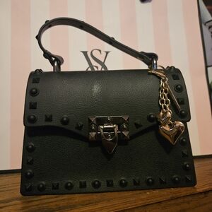 Black Studded Most Wanted USA Mini Handbag